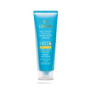 خرید آنلاین کرم ضد آفتاب spf 60 بژ روشن فاقد چربی سینره