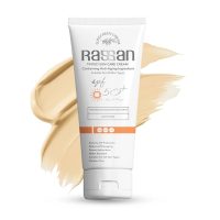 کرم ضد آفتاب رنگی بژ روشنspf 50 راسن-داروچه