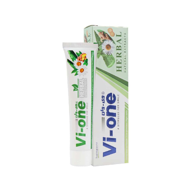 خمیر دندان گیاهی بابونه و زنجبیل HERBAL وی وان-داروچه
