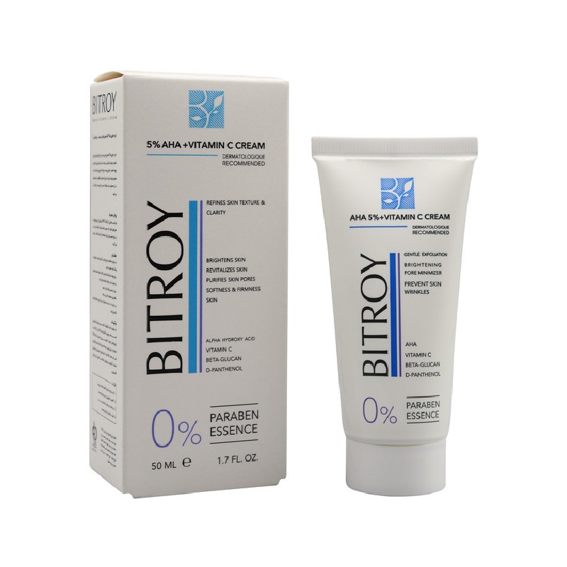 کرم روشن کننده آلفا هیدروکسی اسید بیتروی-داروچه