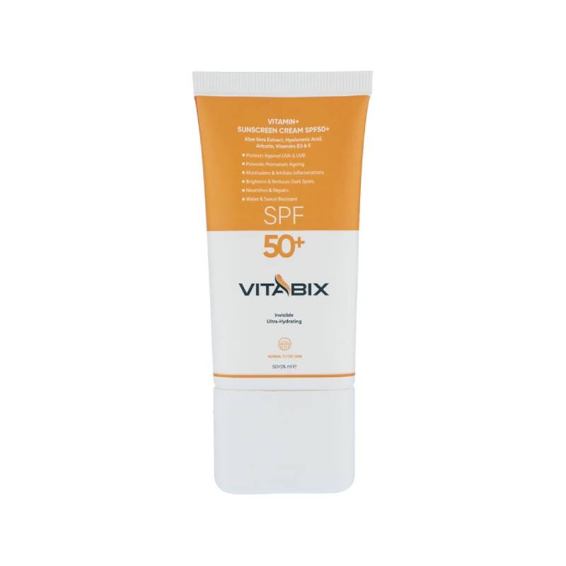 کرم ضد آفتاب بی رنگ با SPF 50 مناسب پوست خشک و معمولی _ داروچه