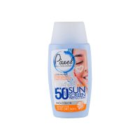 کرم ضد آفتاب بی رنگ SPF50 پیکسل(پوست خشک تا معمولی و حساس) 50میل