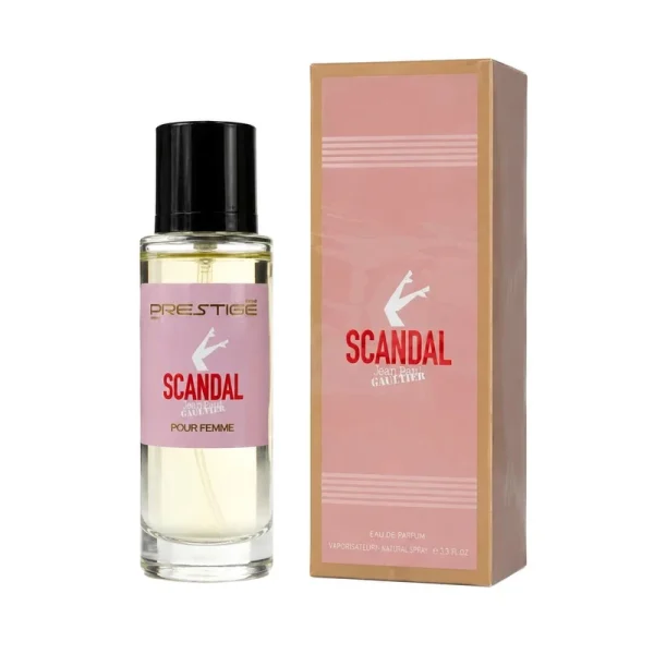 عطر جیبی زنانه پرستیژ رایحه اسکندل SCANDAL حجم 35 میلی لیتر - Image 1